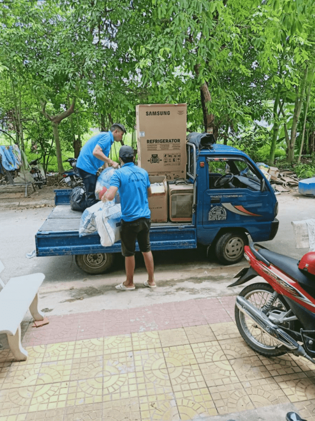 Cần Thơ Chuyến xe yêu thương mang 18 tấn hàng hóa rau củ đến với ngành  GDĐT tỉnh Bình Dương và TPHCM  DNTT online