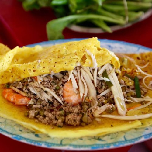 Bánh xèo- bánh cống huê viên